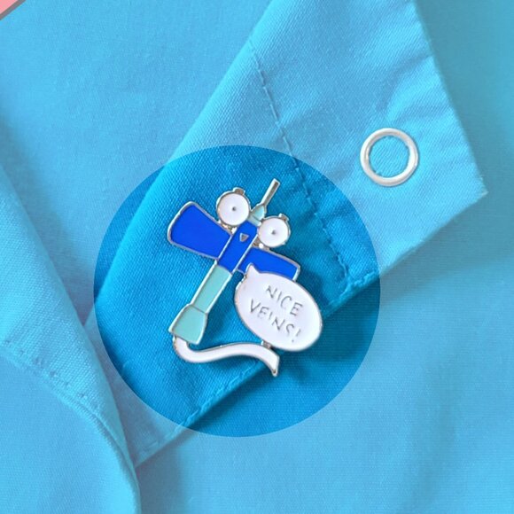 Pin for shirts, uniforms, lanyards - Picture 3 of 4